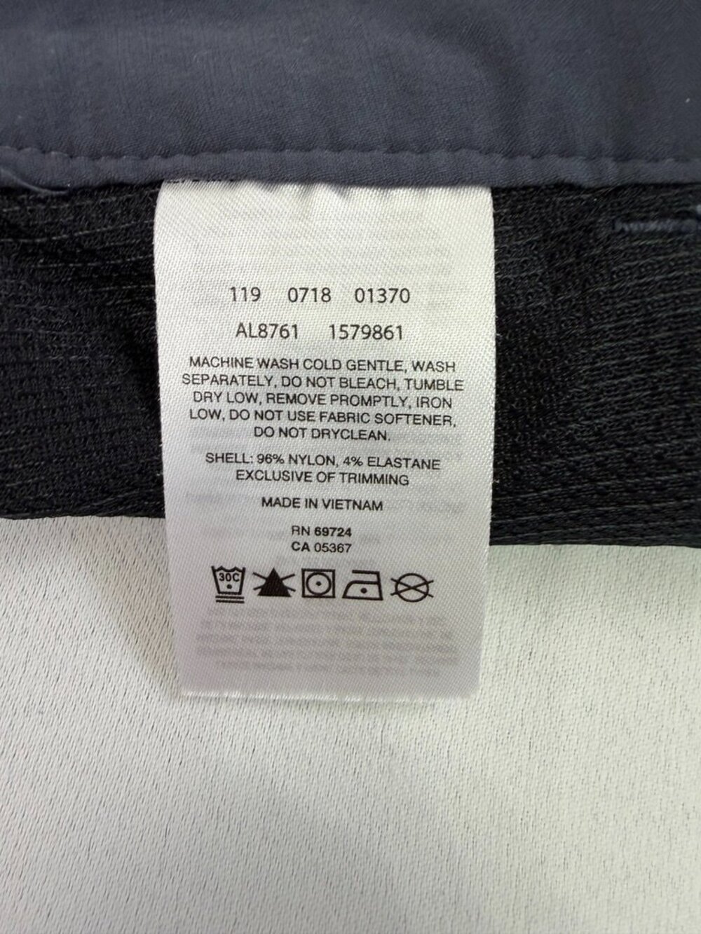 Columbia Omni Shield Hiking Pants Gray Blue Size 12 - Picture 10 of 10
